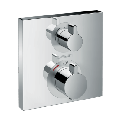 HansGrohe Ecostat Square Termostat Ankastre Montaj, 1 Çıkış İçin - 15712000 - HANSGROHE