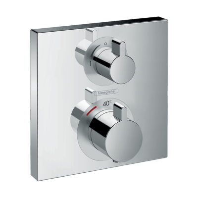 HansGrohe Ecostat Square Termostat Ankastre Montaj, 2 Çıkış İçin - 15714000 - HANSGROHE