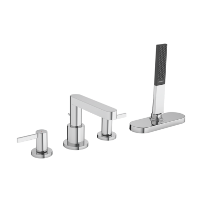 HansGrohe Finoris 4 - Delikli Küvet Kenarı Banyo Bataryası Sbox İle - 76444000 - HANSGROHE