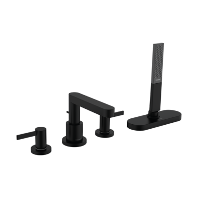 HansGrohe Finoris 4 - Delikli Küvet Kenarı Banyo Bataryası Sbox İle - 76444670 - HANSGROHE