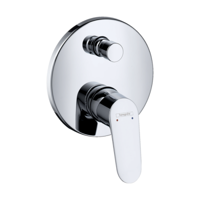 HansGrohe Focus Tek Kollu Banyo Bataryası Ankastre Montaj, Karışım Güvenliği En 717'Ye Göre - 31946000 - HANSGROHE