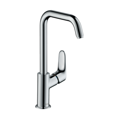 HansGrohe Focus Tek Kollu Lavabo Bataryası 240 Kumandalı, Döner Gaga İle - 31609000 - HANSGROHE