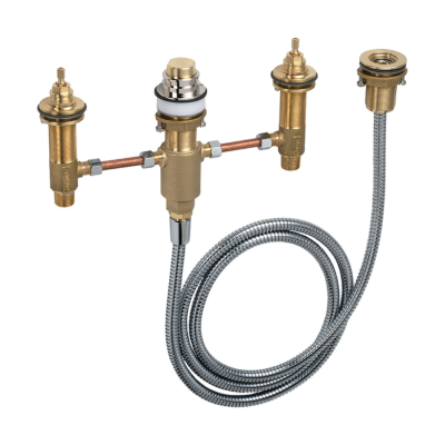 HansGrohe İç Set 4 Delikli Küvet Kenarı Banyo Bataryası İçin - 13244180 - HANSGROHE