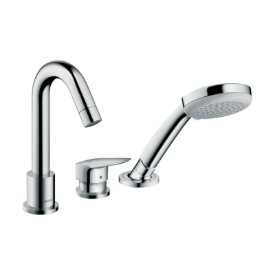 HansGrohe Logis 3 - Delikli Küvet Kenarı Tek Kollu Banyo Bataryası - 71310000 - HANSGROHE