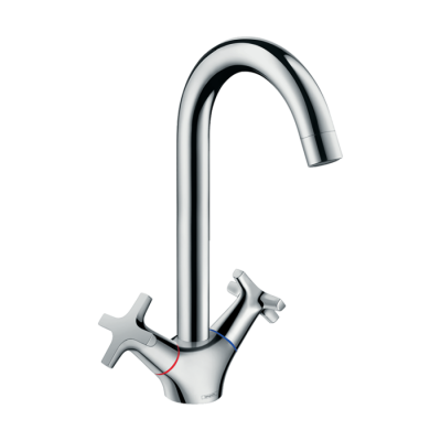 HansGrohe Logis M32 2 - Volanlı Eviye Bataryası 220, 1Jet - 71285000 - HANSGROHE