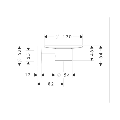 HansGrohe Logis Sabunluk - 40515000 - HANSGROHE (1)