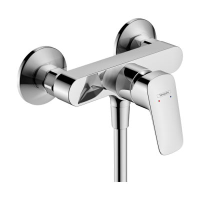 HansGrohe Logis Tek Kollu Duş Bataryası Aplike, Merkez Mesafe 15.3 Cm - 71630000 - HANSGROHE