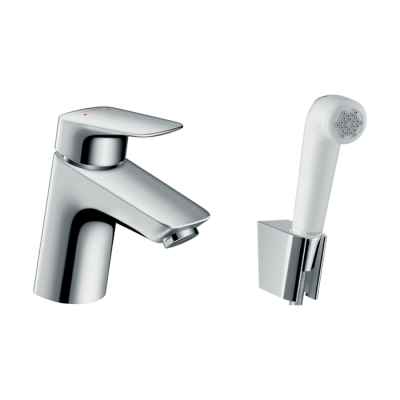 HansGrohe Logis Tek Kollu Lavabo Bataryası Bidette El Duşu Ve 160 Cm Duş Hortumu İle - 71290000 - HANSGROHE