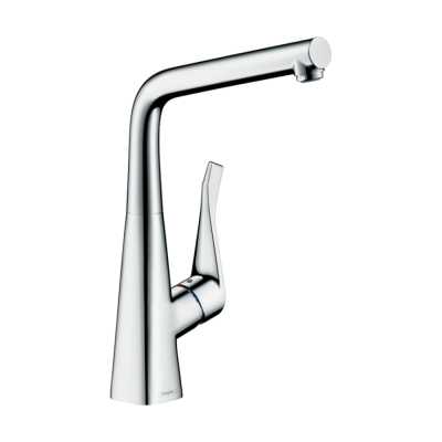 HansGrohe Metris M71 Tek Kollu Eviye Bataryası 320, Eco, 1Jet - 14782000 - HANSGROHE