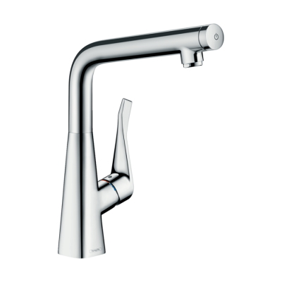 HansGrohe Metris Select M71 Tek Kollu Eviye Bataryası 320, Eco, 1Jet - 14785000 - HANSGROHE