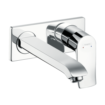 HansGrohe Metris Tek Kollu Lavabo Bataryası Ankastre Duvara Monte, 22.5 Cm Gaga İle - 31086000 - HANSGROHE