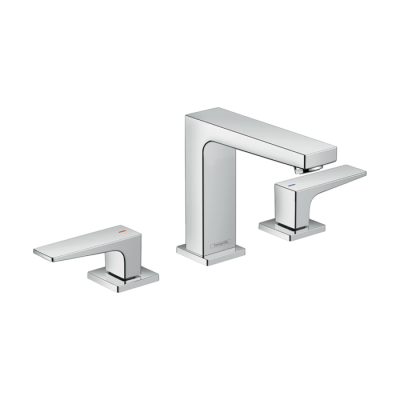 HansGrohe Metropol 3 - Delikli Lavabo Bataryası 110 Bas - Aç Gider Seti Ve Çubuk Volan İle - 32514000 - HANSGROHE