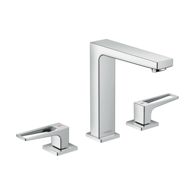HansGrohe Metropol 3 - Delikli Lavabo Bataryası 160 Bas - Aç Gider Seti Ve Loop Volan İle - 74515000 - HANSGROHE