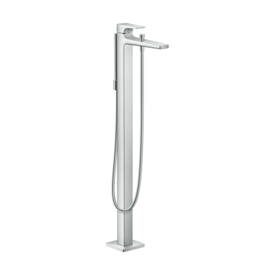 HansGrohe Metropol Tek Kollu Banyo Bataryası Çubuk Volan İle Yerden - 32532000 - HANSGROHE