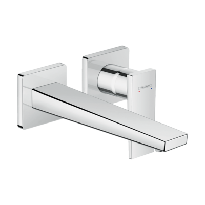 HansGrohe Metropol Tek Kollu Lavabo Bataryası Çubuk Volan, Ankastre Duvara Monte, 22.5 Cm Gaga İle - 32526000 - HANSGROHE