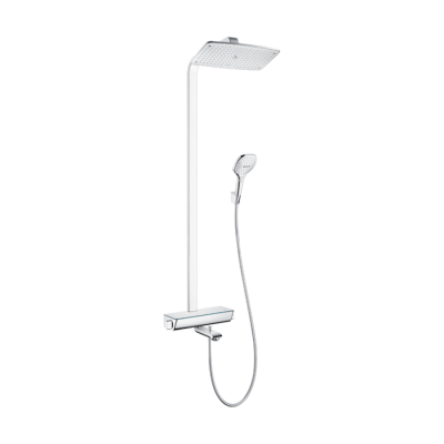 HansGrohe Raindance E Duş Kolonu 360 1 Jet, Banyo Termostat İle - 27113000 - HANSGROHE