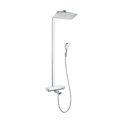 HansGrohe Raindance E Duş Kolonu 360 1 Jet, Banyo Termostat İle - 27113400 - HANSGROHE