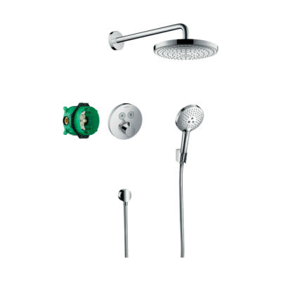HansGrohe Raindance Select S Ankastre Duş Sistemi Showerselect S Termostat İle - 27297000 - HANSGROHE