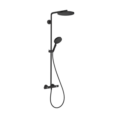 HansGrohe Raindance Select S Duş Kolonu 240 1 Jet, Powderrain, Termostat İle - 27633670 - HANSGROHE