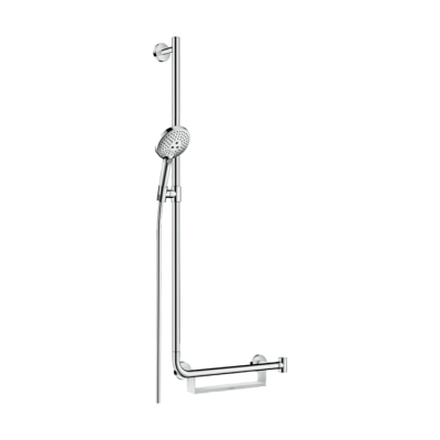 HansGrohe Raindance Select S Duş Seti 120 3 Jet, 110 Cm Sol Duş Barı İle - 26324000 - HANSGROHE