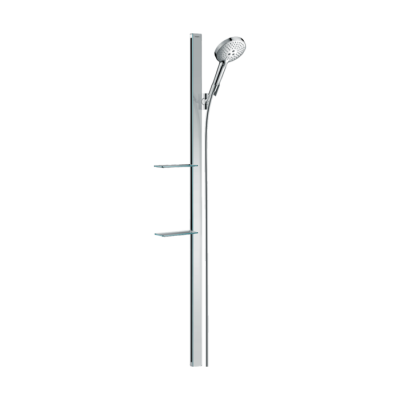HansGrohe Raindance Select S Duş Seti 120 3 Jet, 150 Cm Duş Barı Ve Sabunluk İle - 27646000 - HANSGROHE