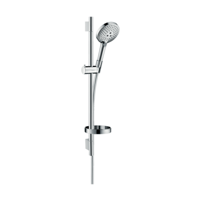 HansGrohe Raindance Select S Duş Seti 120 3 Jet, Ecosmart, 9Lt/Dk, 65 Cm Duş Barı Ve Sabunluk İle - 26632000 - HANSGROHE