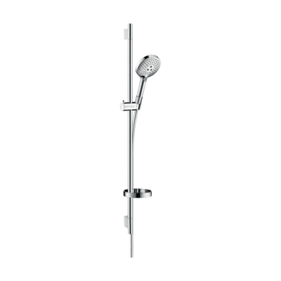 HansGrohe Raindance Select S Duş Seti 120 3 Jet, Ecosmart, 9Lt/Dk, 90 Cm Duş Barı Ve Sabunluk İle - 26633000 - HANSGROHE