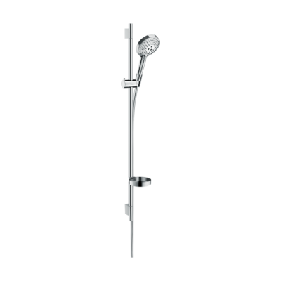 HansGrohe Raindance Select S Duş Seti 120 3 Jet, Powderrain, 90 Cm Duş Barı İle - 27667000 - HANSGROHE