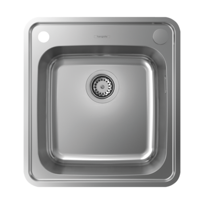 HansGrohe S41 S412 - F400 Gömme Eviye 400 - 43335800 - HANSGROHE