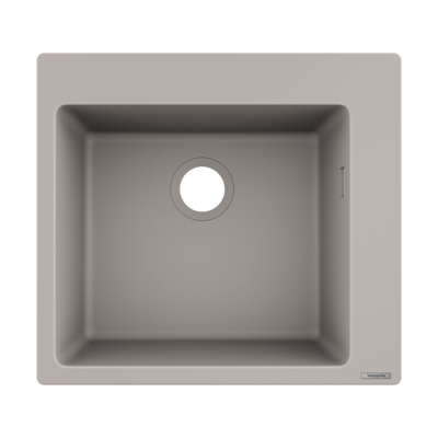 HansGrohe S51 S510 - F450 Ankastre Eviye 450 - 43312380 - HANSGROHE