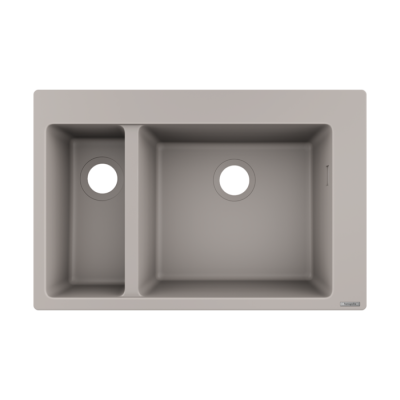 HansGrohe S51 S510 - F635 Ankastre Eviye 180/450 - 43315380 - HANSGROHE