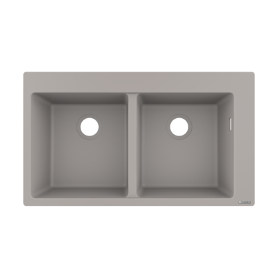 HansGrohe S51 S510 - F770 Ankastre Eviye 370/370 - 43316380 - HANSGROHE