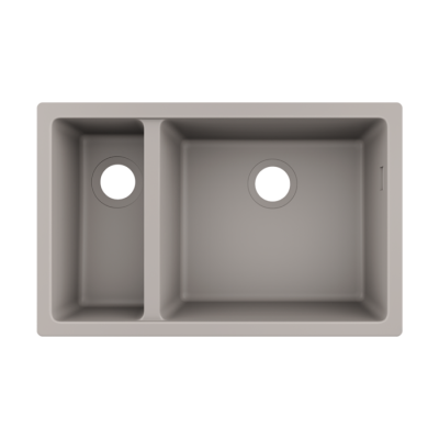 HansGrohe S51 S510 - U635 Tezgah Altı Eviye 180/450 - 43433380 - HANSGROHE