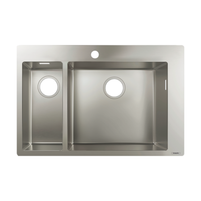 HansGrohe S71 S711 - F655 Ankastre Eviye 180/450 - 43309800 - HANSGROHE