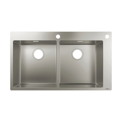 HansGrohe S71 S712 - F765 Ankastre Eviye 370/370 - 43311800 - HANSGROHE