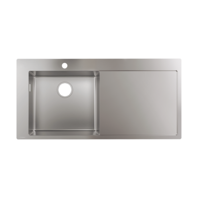 HansGrohe S71 S716 - F450 Ankastre Eviye 450, Damlalıklı - 43331800 - HANSGROHE