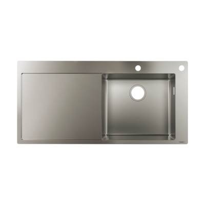 HansGrohe S71 S717 - F450 Ankastre Eviye 450, Damlalıklı - 43307800 - HANSGROHE