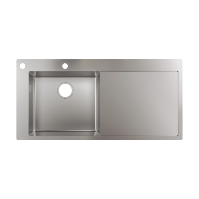 HansGrohe S71 S718 - F450 Ankastre Eviye 450 Damlalıklı - 43332800 - HANSGROHE