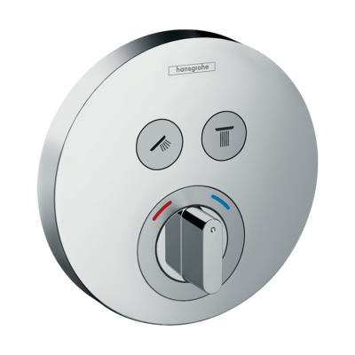 HansGrohe Showerselect S Batarya Ankastre Montaj, 2 Çıkış İçin - 15748000 - HANSGROHE