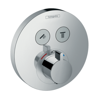 HansGrohe Showerselect S Termostat Ankastre Montaj, 2 Çıkış İçin - 15743000 - HANSGROHE