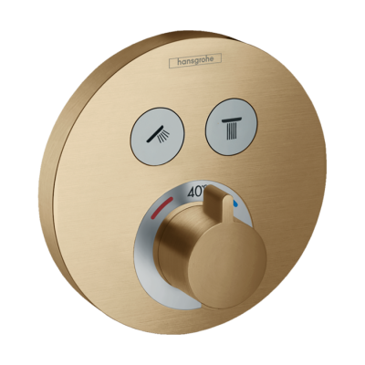 HansGrohe Showerselect S Termostat Ankastre Montaj, 2 Çıkış İçin - 15743140 - HANSGROHE