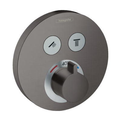 HansGrohe Showerselect S Termostat Ankastre Montaj, 2 Çıkış İçin - 15743340 - HANSGROHE