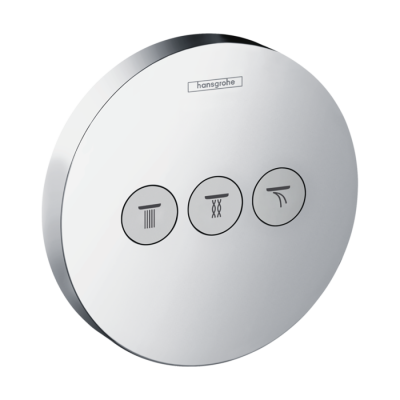 HansGrohe Showerselect S Valf Ankastre Montaj, 3 Çıkış İçin - 15745000 - HANSGROHE