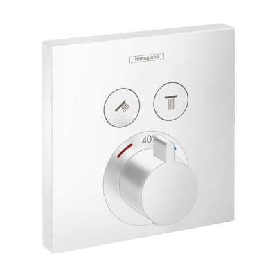 HansGrohe Showerselect Termostatik Batarya, Ankastre, 2 Çıkış İçin - 15763700 - HANSGROHE