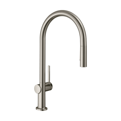 HansGrohe Talis M54 Tek Kollu Eviye Bataryası 210, Çekilebilir El Duşu, 2Jet - 72800800 - HANSGROHE