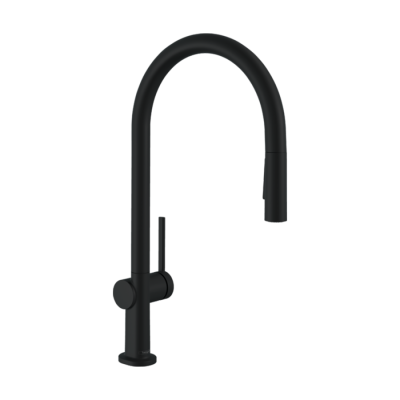 HansGrohe Talis M54 Tek Kollu Eviye Bataryası 210, Çekilebilir El Duşu, 2Jet, Sbox - 72801670 - HANSGROHE