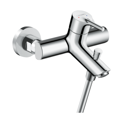 HansGrohe Talis S Tek Kollu Banyo Bataryası Aplike, Merkez Mesafe 15.3 Cm - 72401000 - HANSGROHE