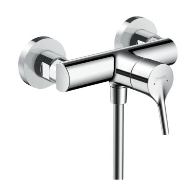 HansGrohe Talis S Tek Kollu Duş Bataryası Aplike, Merkez Mesafe 15.3 Cm - 72601000 - HANSGROHE