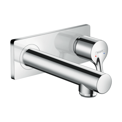 HansGrohe Talis S Tek Kollu Lavabo Bataryası Ankastre Duvara Monte, 16.5 Cm Gaga İle - 72110000 - HANSGROHE