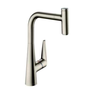 HansGrohe Talis Select M51 Tek Kollu Eviye Bataryası 300, Çekilebilir Gaga, 1Jet, Sbox - 73853800 - HANSGROHE